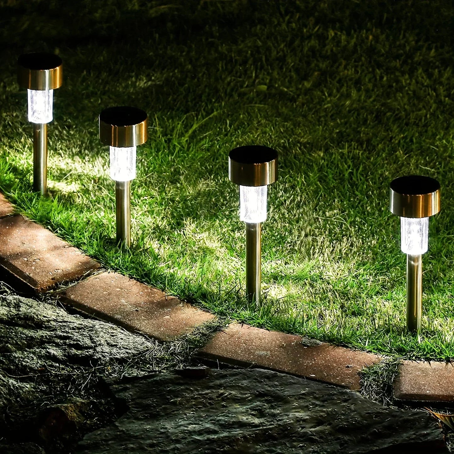 Outdoor Solar Lights, Waterproof