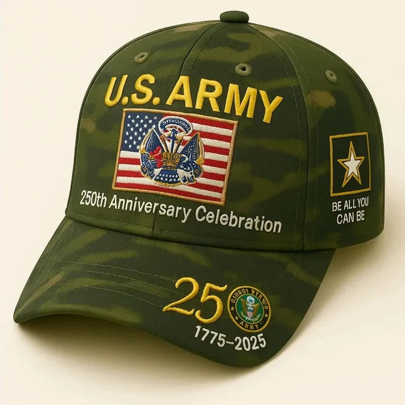2025 New US 250th Anniversary Baseball Cap Outdoor Hat for Men Women