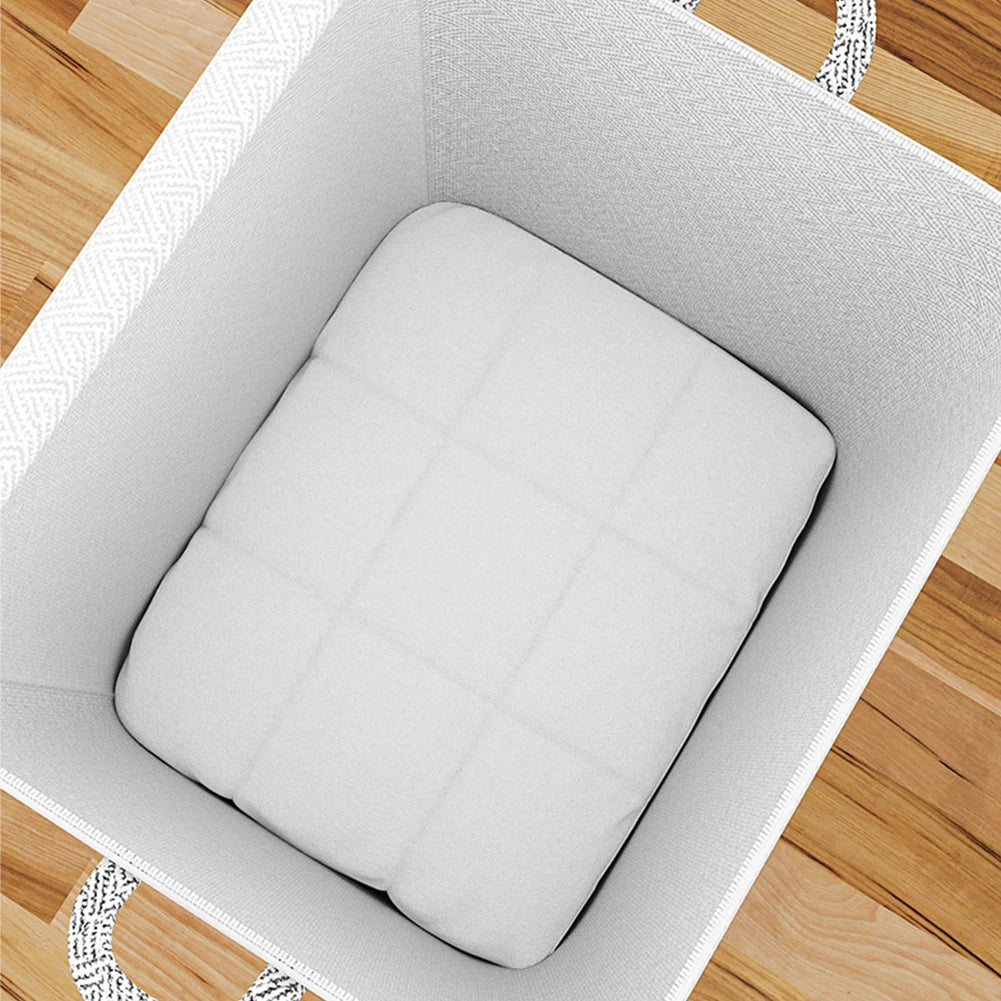 Storage Baskets, Foldable, Multifunctional with Handle Zipper