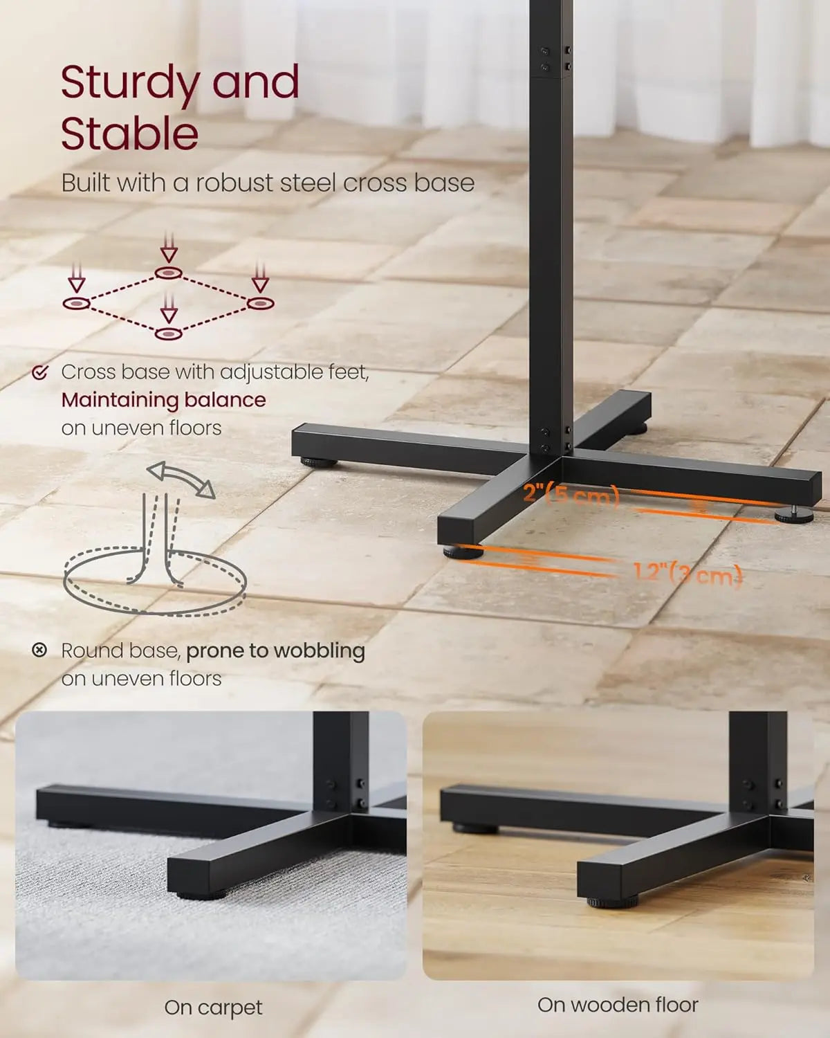 High Top Bar Pub/Cocktail Table Set of 2, Metal Frame