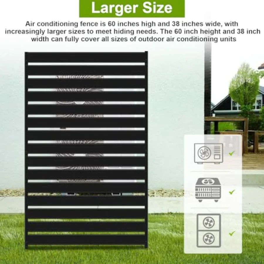 38" W x 60" H Privacy Panel No-Dig