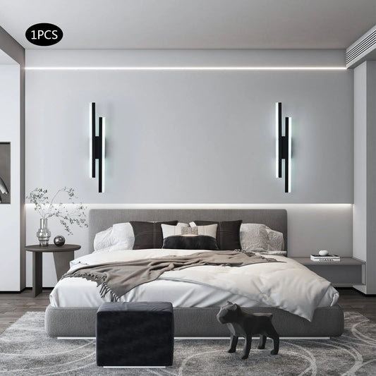 LED Wall Sconce with Adjustable Color Temperature, Ideal for Living Room & Bedroom Lighting