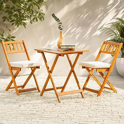 Rocking Chairs - Heavy Duty 400lbs Capacity,  Wood, 3 Piece Set