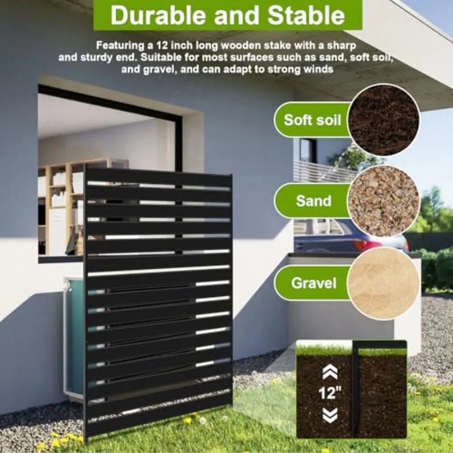 38" W x 60" H Privacy Panel No-Dig