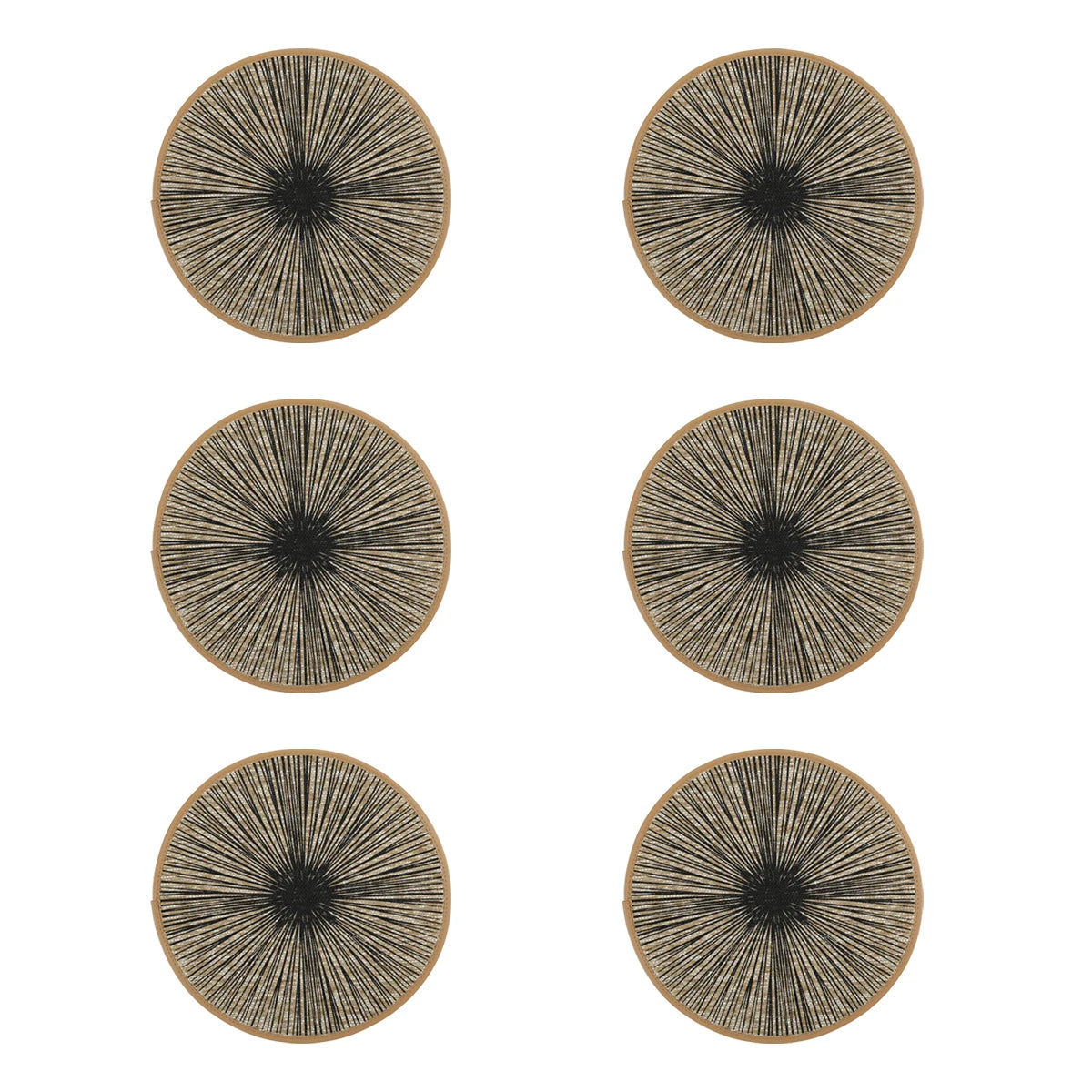 Round Macrame Placemats - 15 Inches
