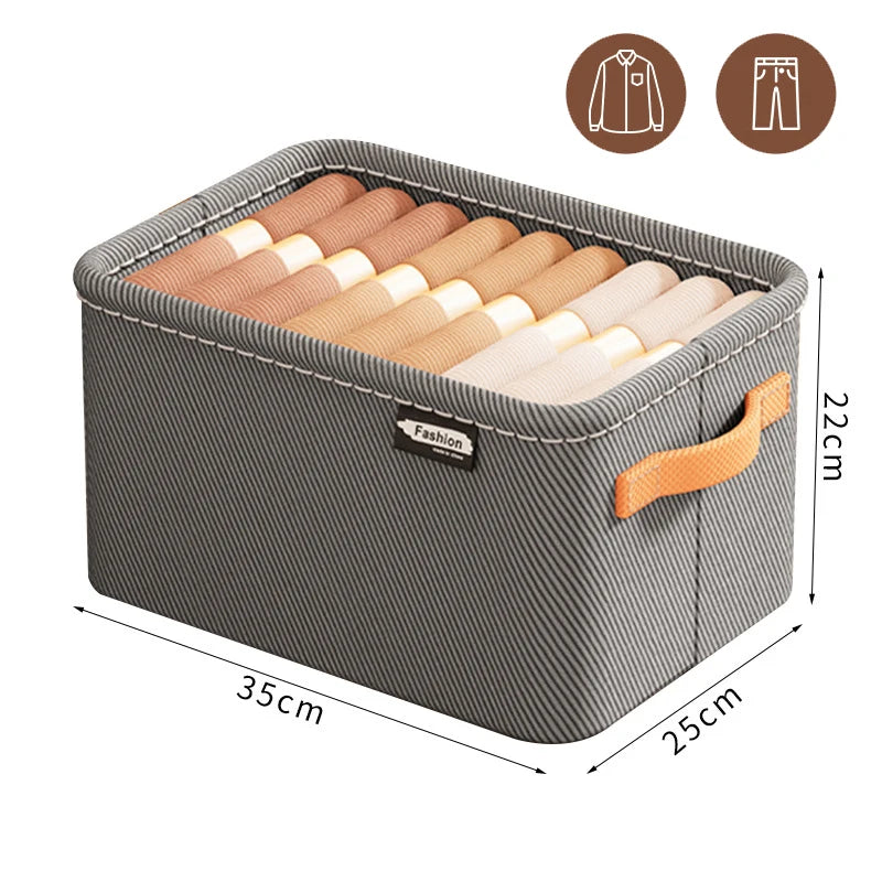 Heavy-Duty Foldable Storage Bins with Handles