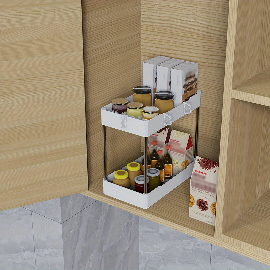 Tiered Multi Use Home and Bath Organizers - (Set of 3)