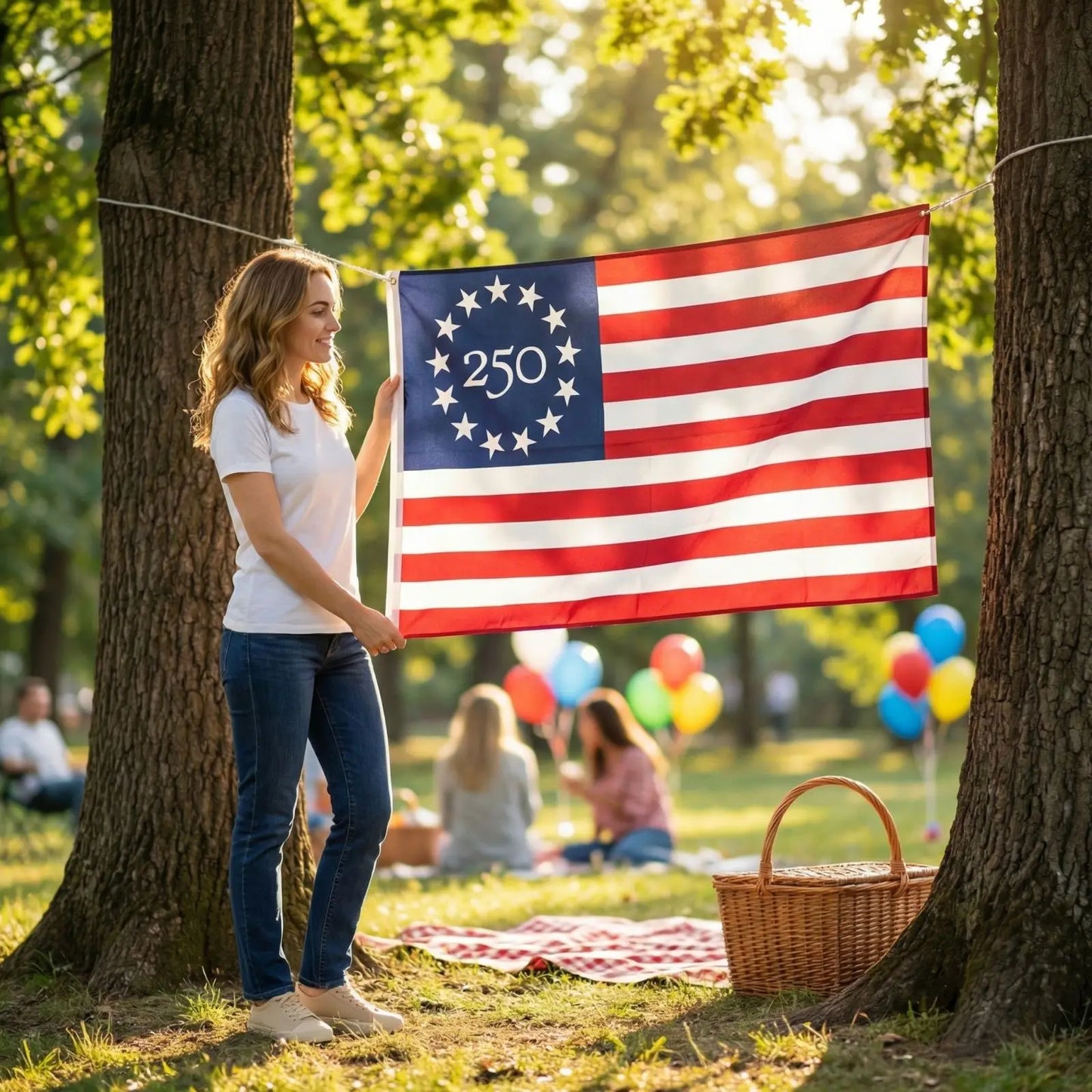 3x5 Ft Outdoor Yard Flags America 250 Flag 250 Anniversary Usa Flag 250 Year American Anniversary Flag