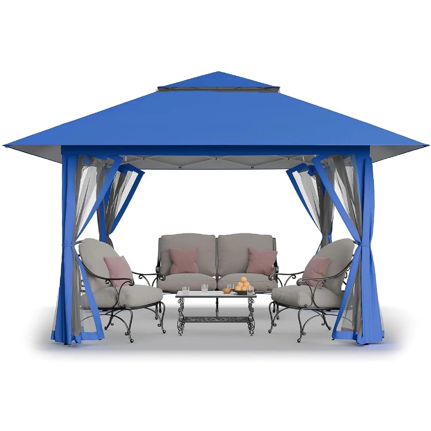 13×13 Waterproof Canopy Tent – Large Pop‑Up Outdoor Shade Shelter for Patio & Backyard