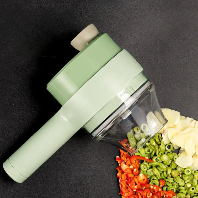 Multi‑Function Electric Vegetable Cutter – Fast, Compact & Effortless Food Prep