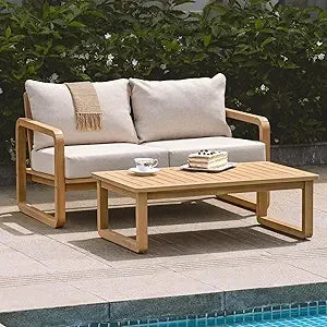 Rocking Chairs - Heavy Duty 400lbs Capacity,  Wood, 3 Piece Set