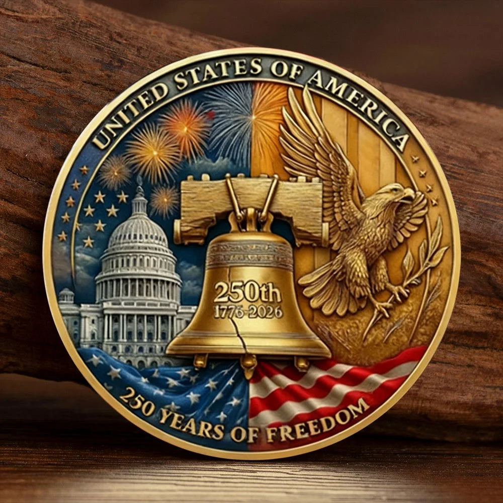 United States of America 250 Years of Freedom Souvenir Coin