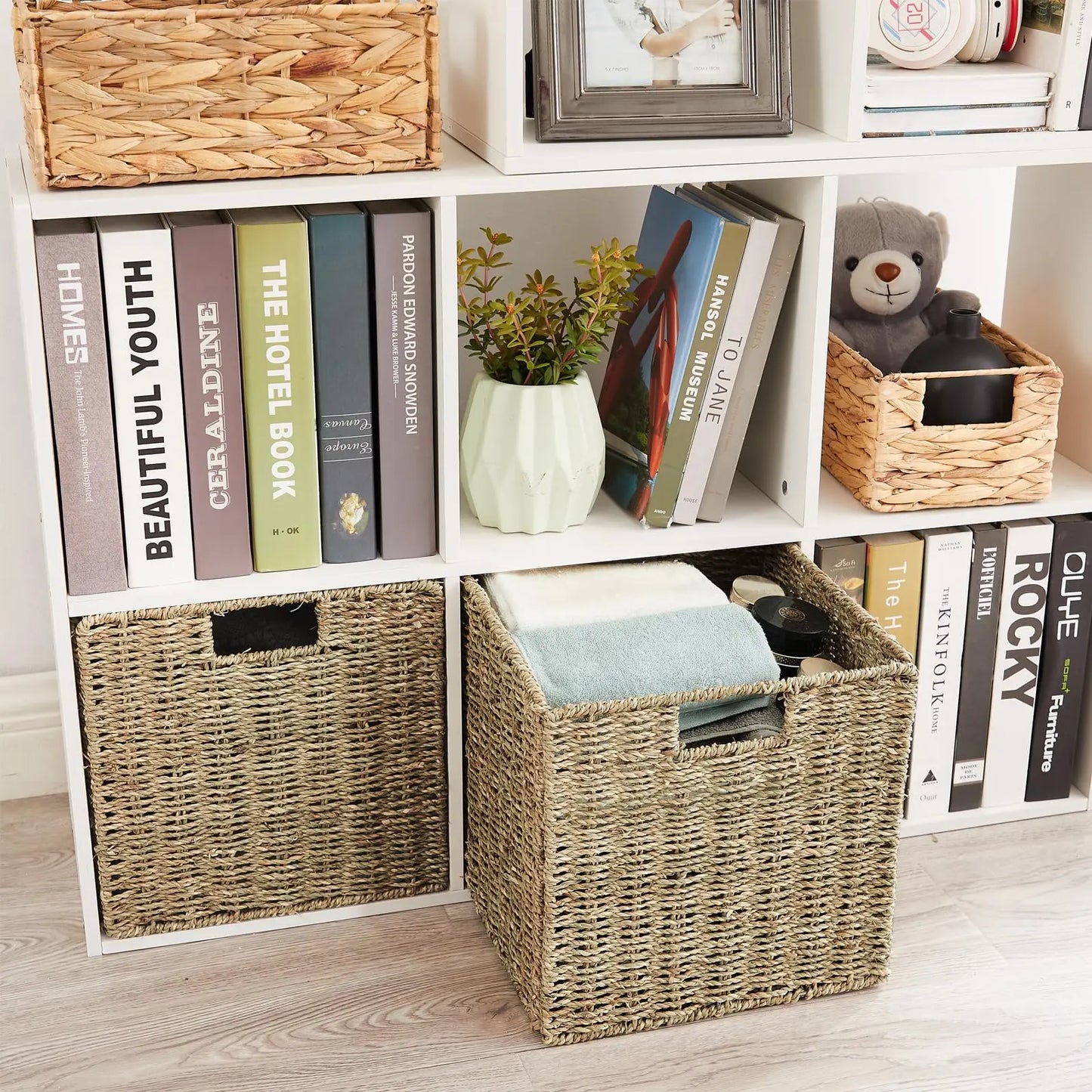 Hand-woven Storage Baskets, Foldable