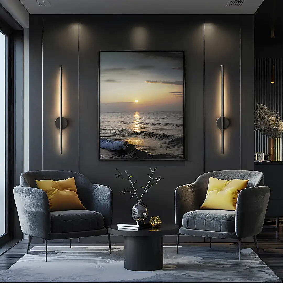 Battery‑Operated Wireless Wall Sconces – USB‑Rechargeable Dimmable Wall Lights with Remote Control (1‑Pack)