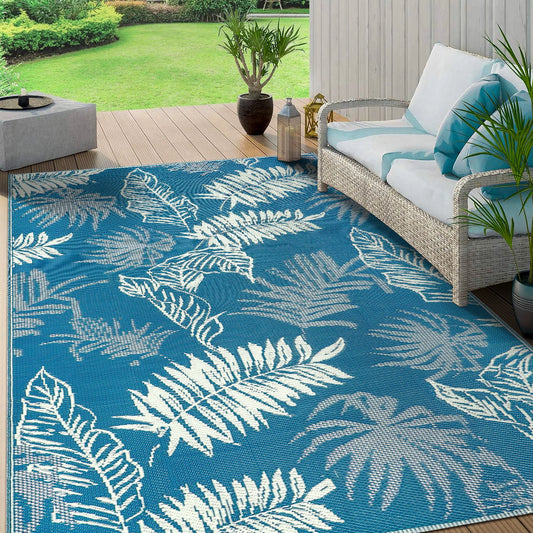 9‘x12' Outdoor Rug Waterproof, for  Indoor/Outdoor