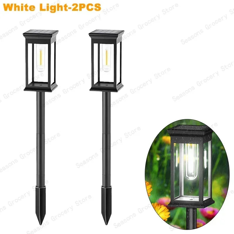 Waterproof LED Solar Lights – Automatic Dusk‑to‑Dawn Outdoor Lighting
