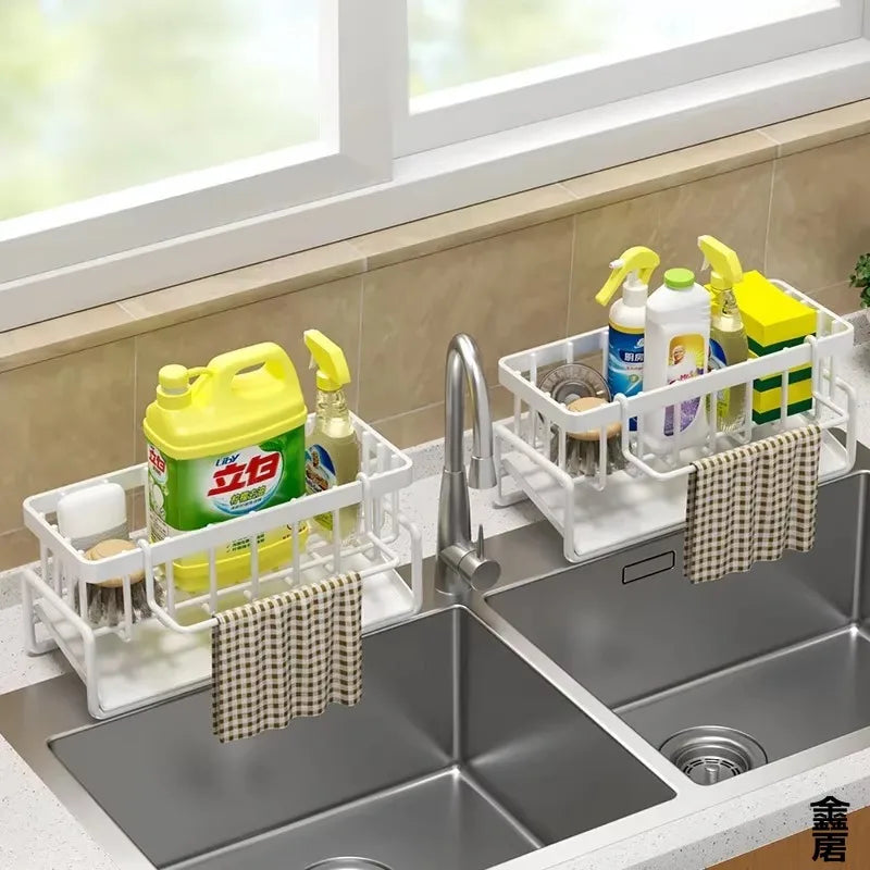 Sink Organizer with Drainage Rack