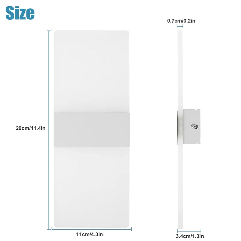1Pc Modern Wall Sconces Dimmable
