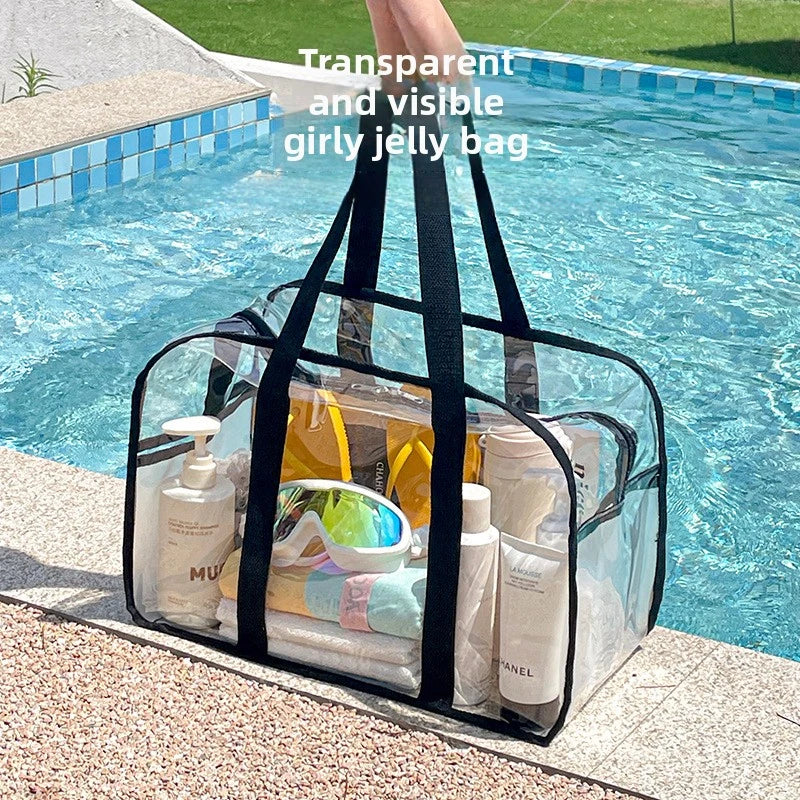 Transparent Waterproof Swimming Beach Bag