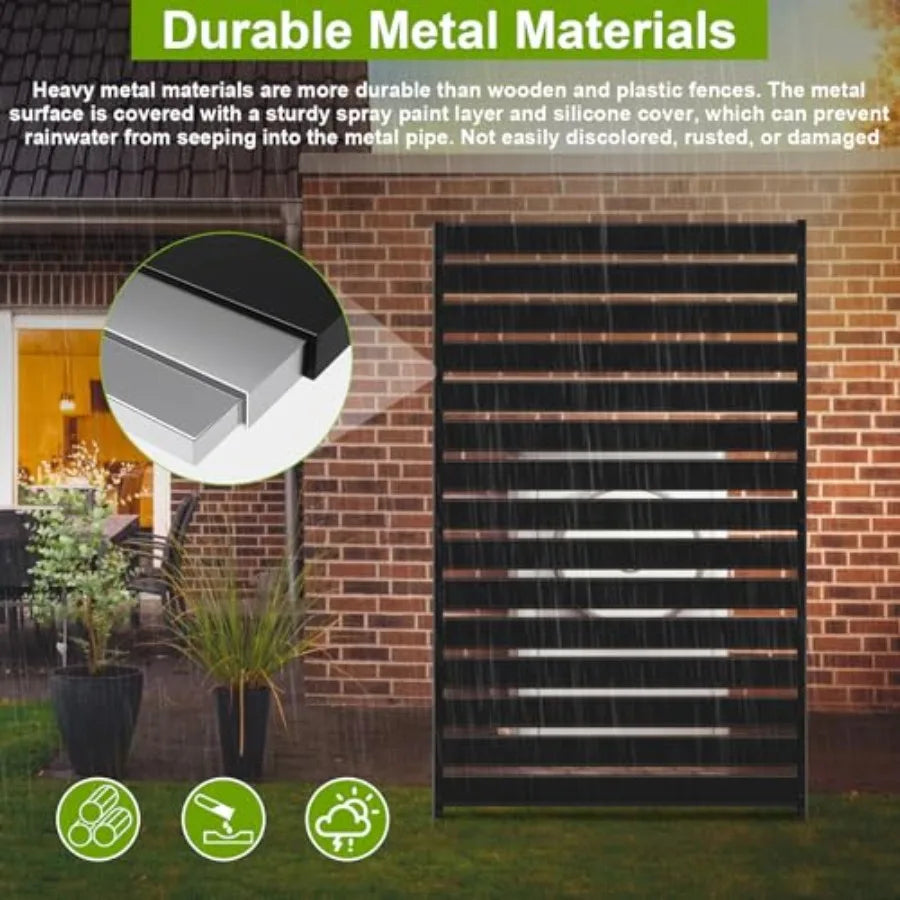 38" W x 60" H Privacy Panel No-Dig