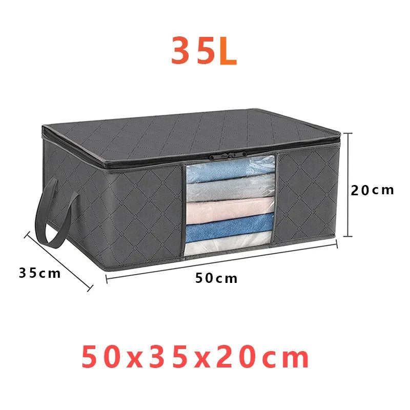 Foldable Storage Bag Large Capacity, Clothes, Blankets