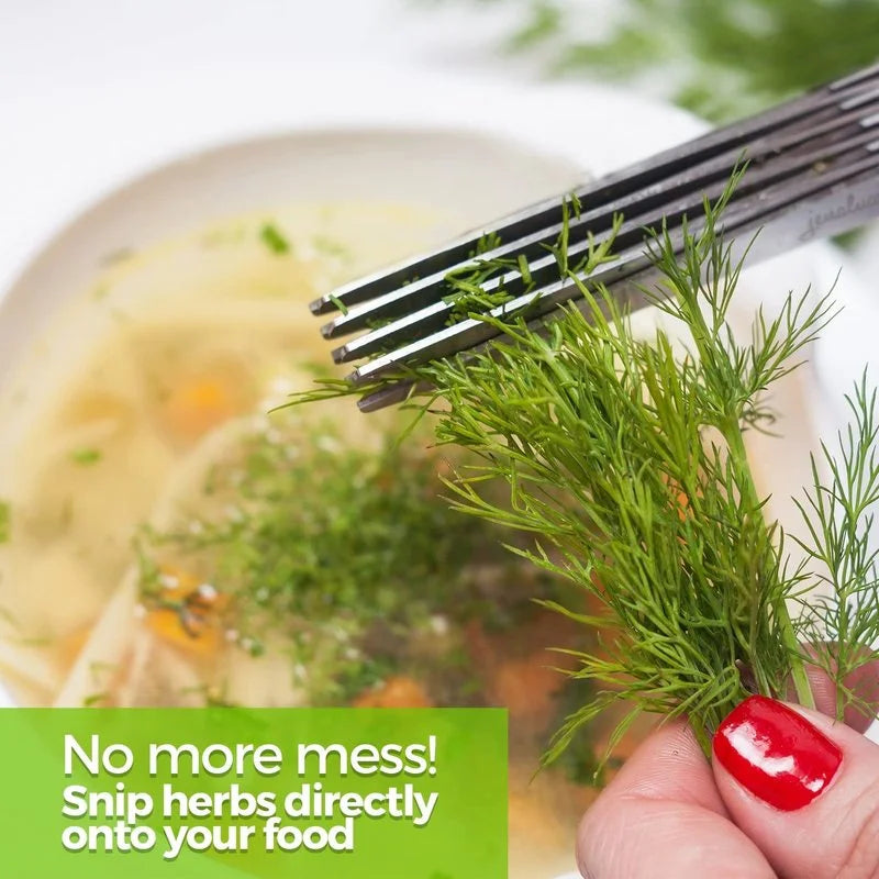 Stainless Steel Muti-Layers Kitchen Scissors for Vegetables - Kitchen Accessories