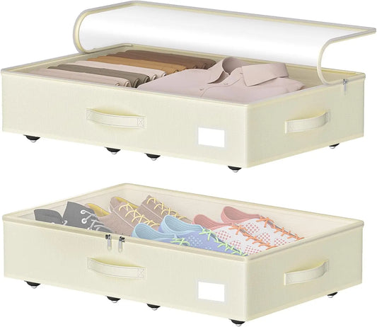 Under Bed Storage with Wheels