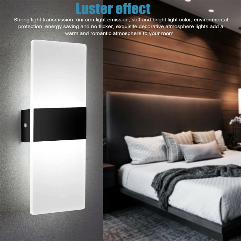 1Pc Modern Wall Sconces Dimmable