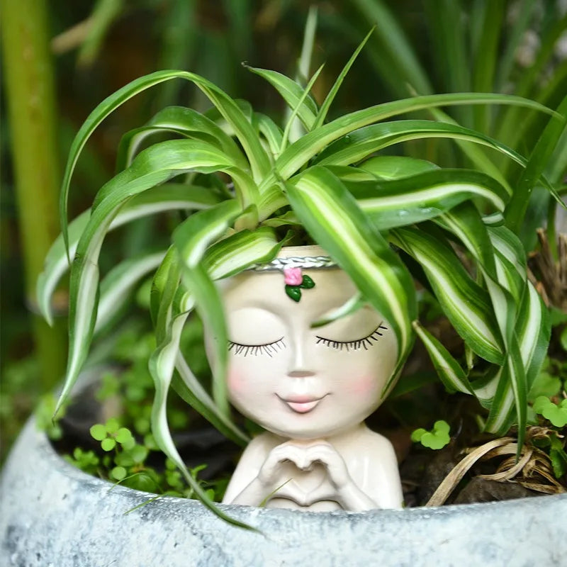 Blush Figurine Planter & Vase