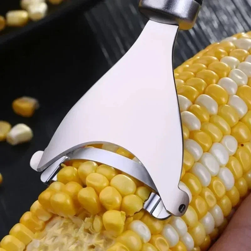 Serrated Corn Stripper Peeler – Fast, Clean & Effortless Kernel Removal