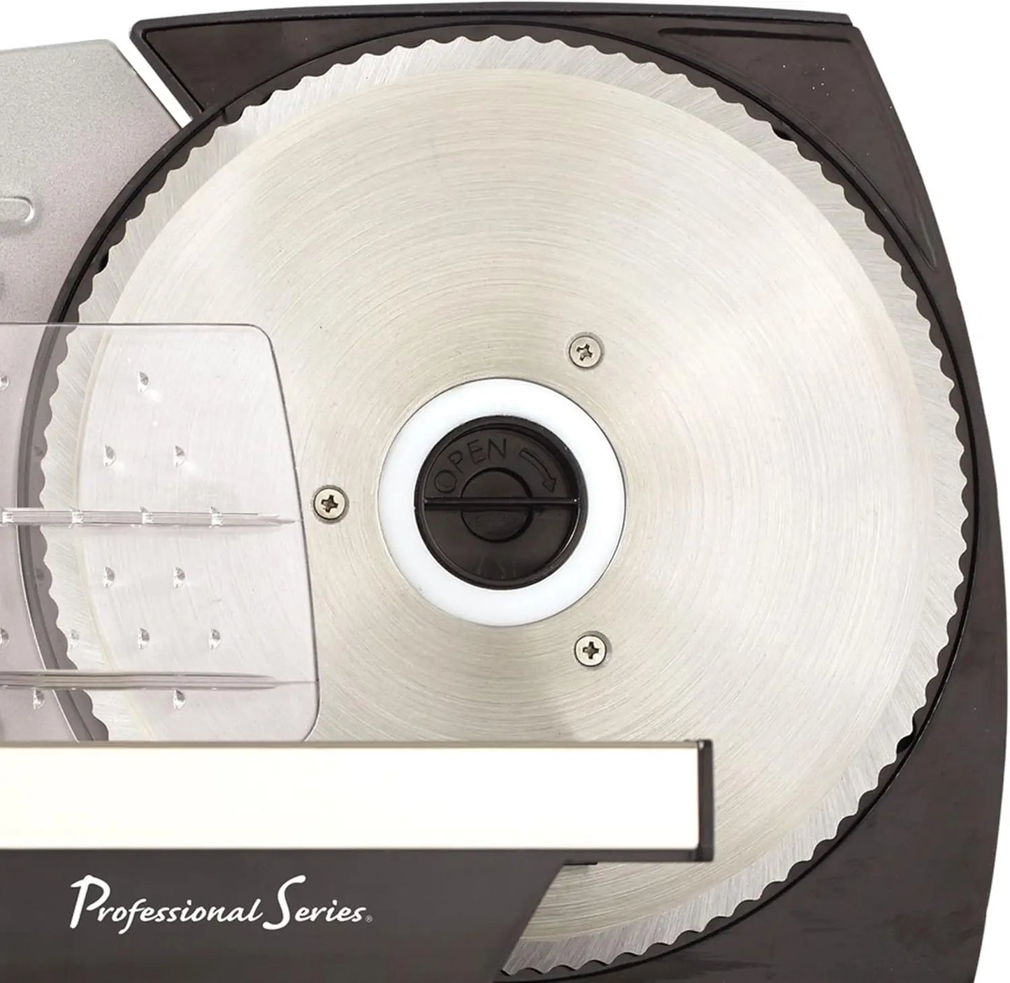Adjustable Meat Slicer – Stainless Steel Blade with Safe Non‑Slip Feet