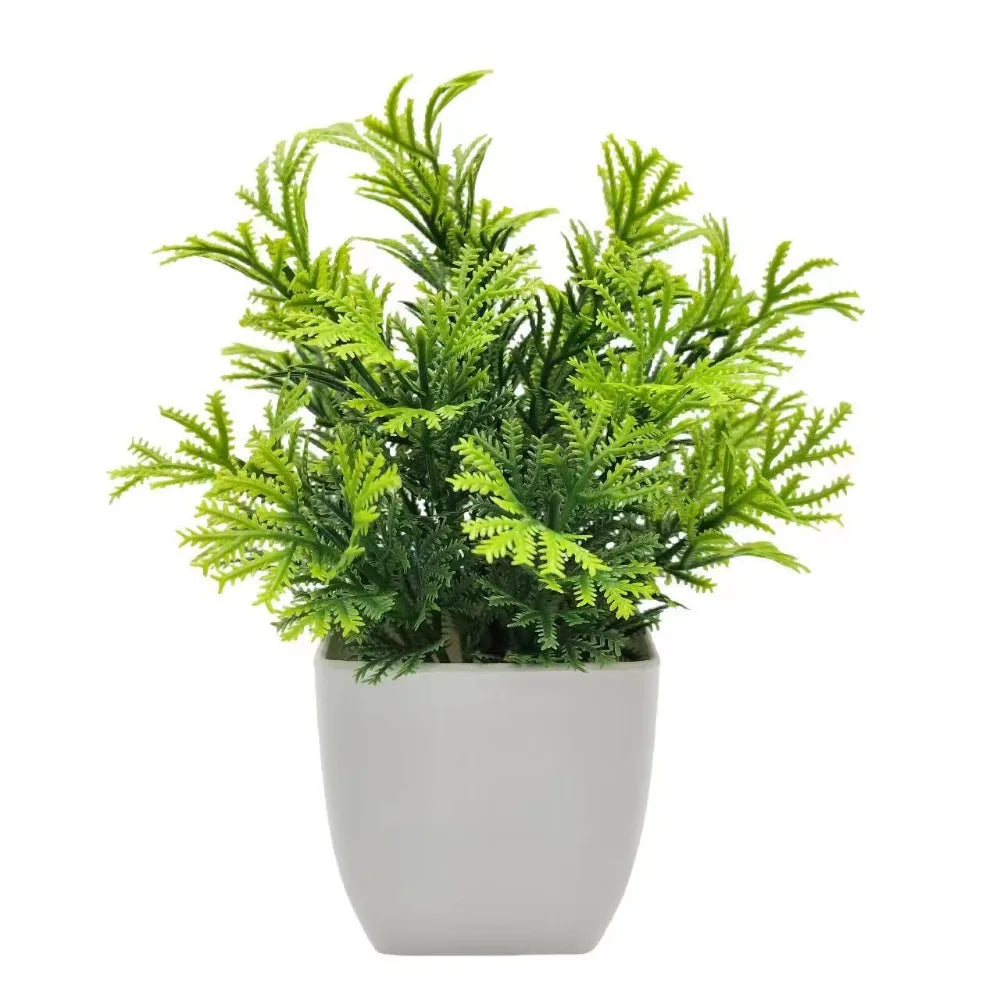 Mini Artificial Potted Plants - Home Decor