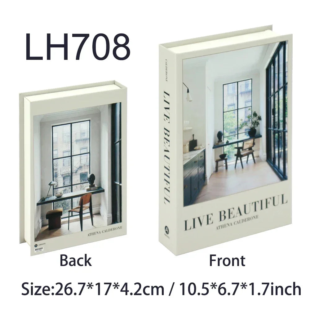 Faux Books for Decoration