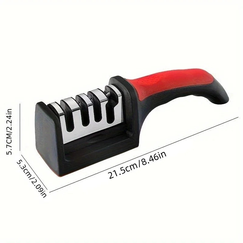 1‑Pack Manual Knife Sharpener – Compact, Easy‑Use Tool for Restoring Sharp Blades