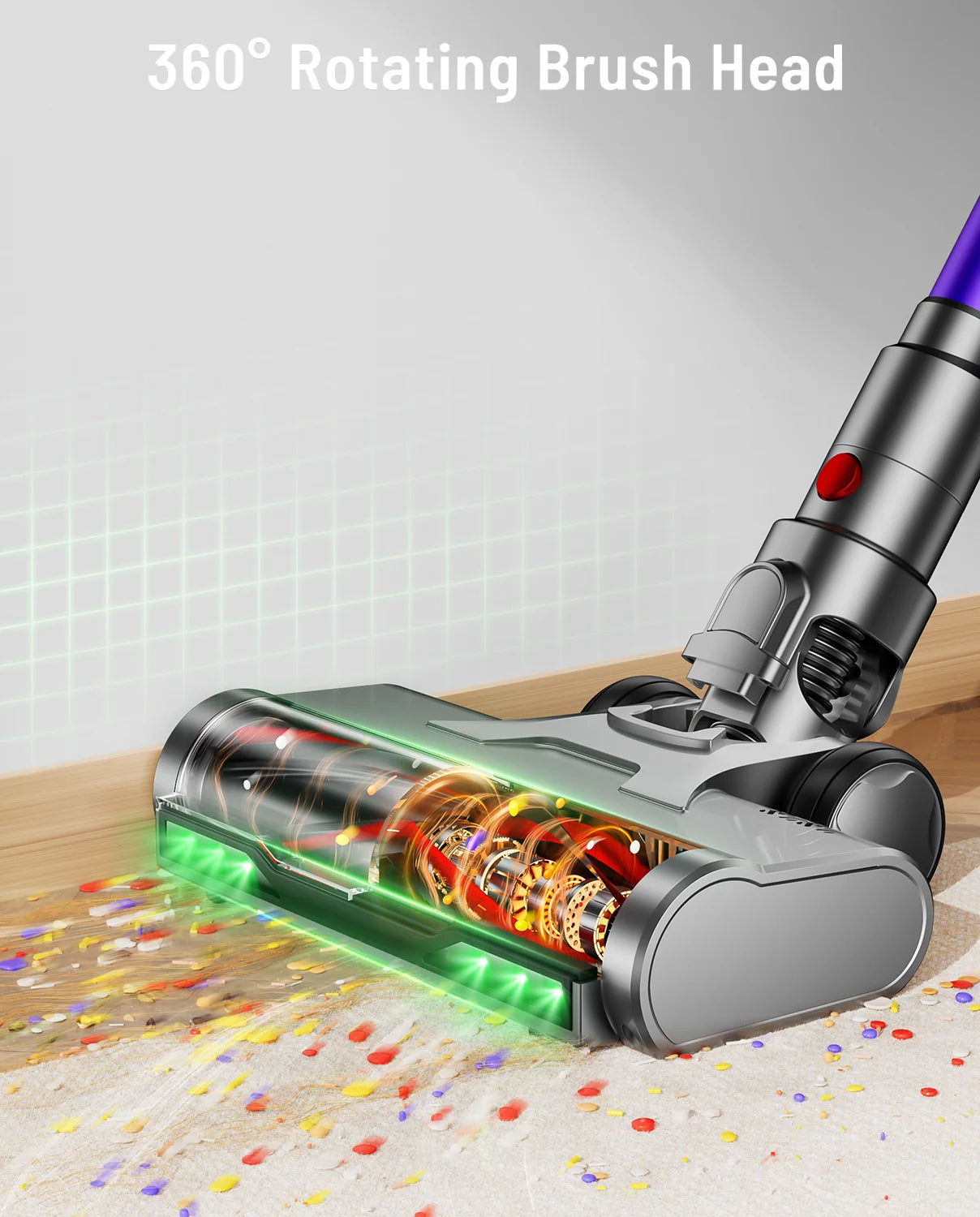 VAKERR X 15 Pro 650W Cordless Vacuum Cleaner 65KPA