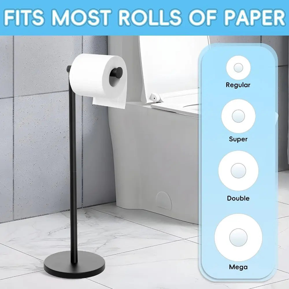 Stainless Steel Toilet Paper Stand Holder