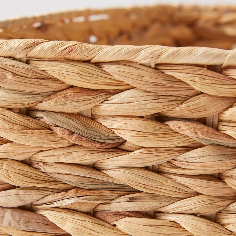 Woven Basket with Lid Storage/Organizer