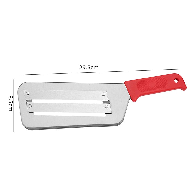 Vegetable Slicer with Handle – Multi‑Functional Vegetable Cutter for Fast, Even Slicing