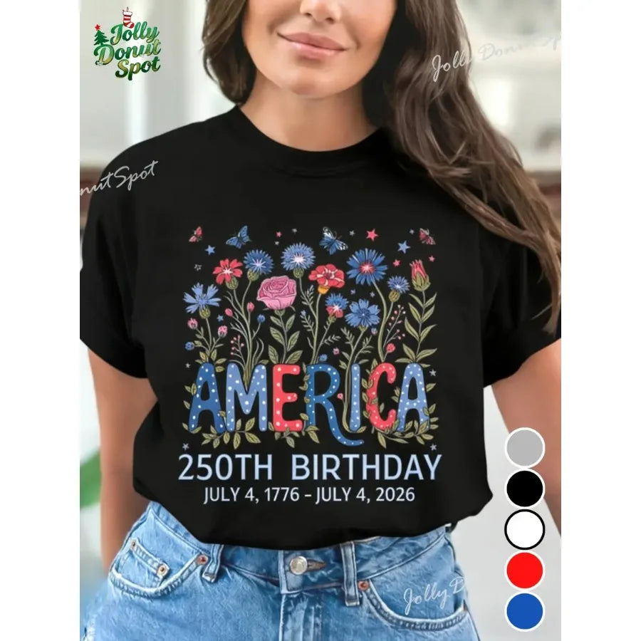 America 250th Birthday T-Shirt