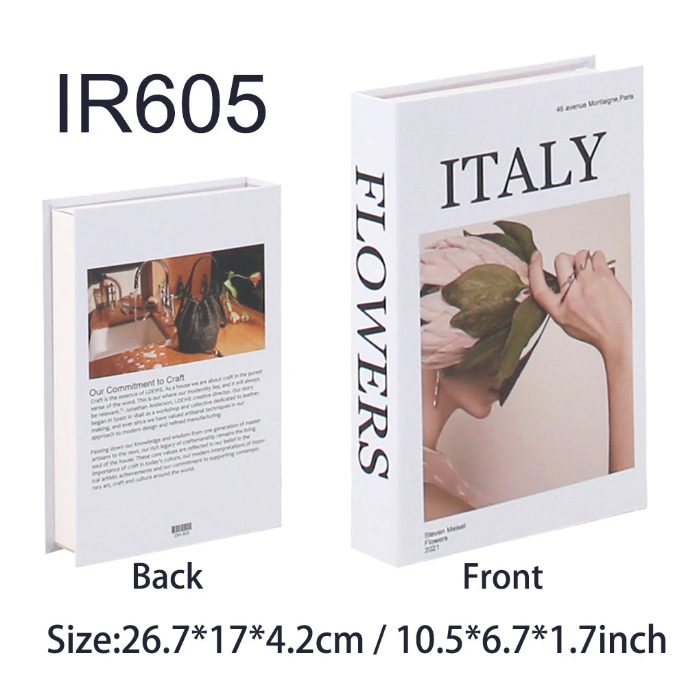 Faux Books for Decoration