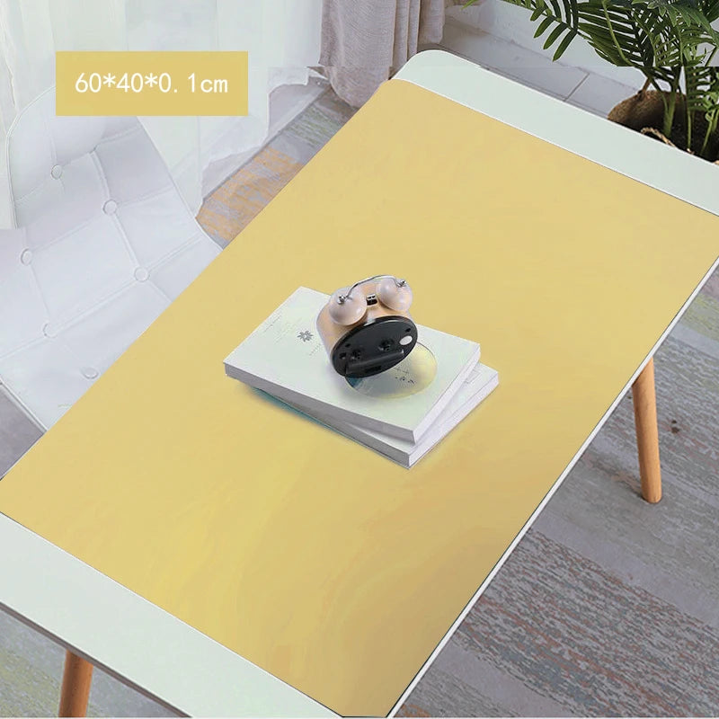 Oversized Food Grade Silicone Waterproof Placemat Heat Insulation Anti-Skidding Washable 24"x16"