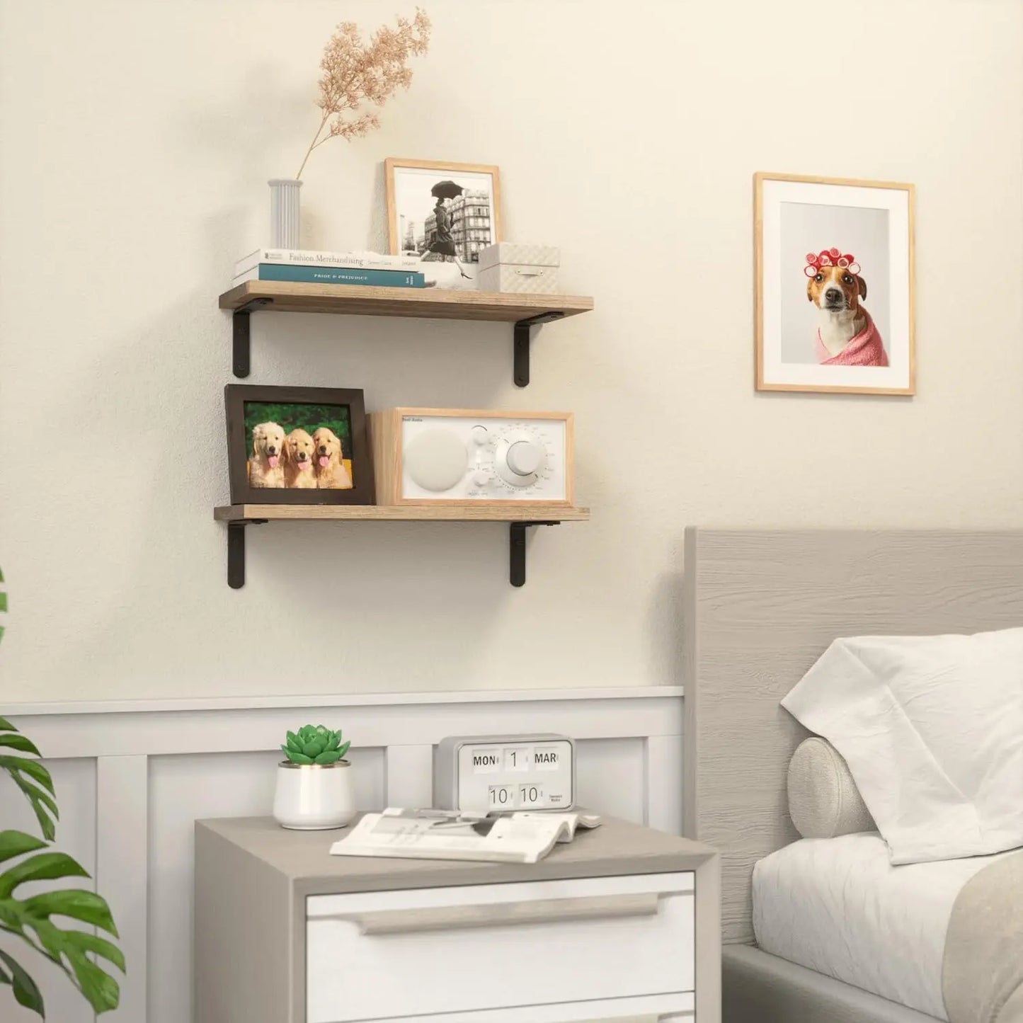 Wall Floating Wall Shelves - Set of 2