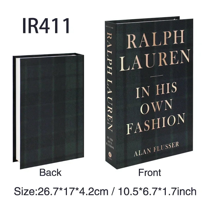 Faux Books for Decoration