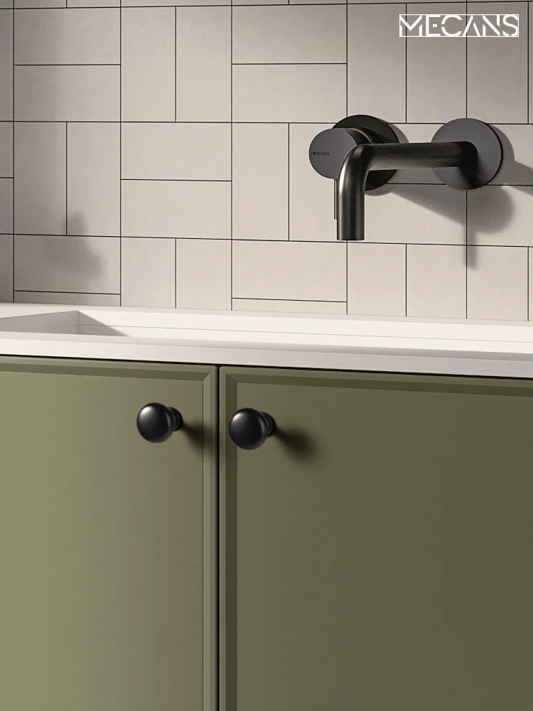 Nordic Black Cabinet Knobs & Handles