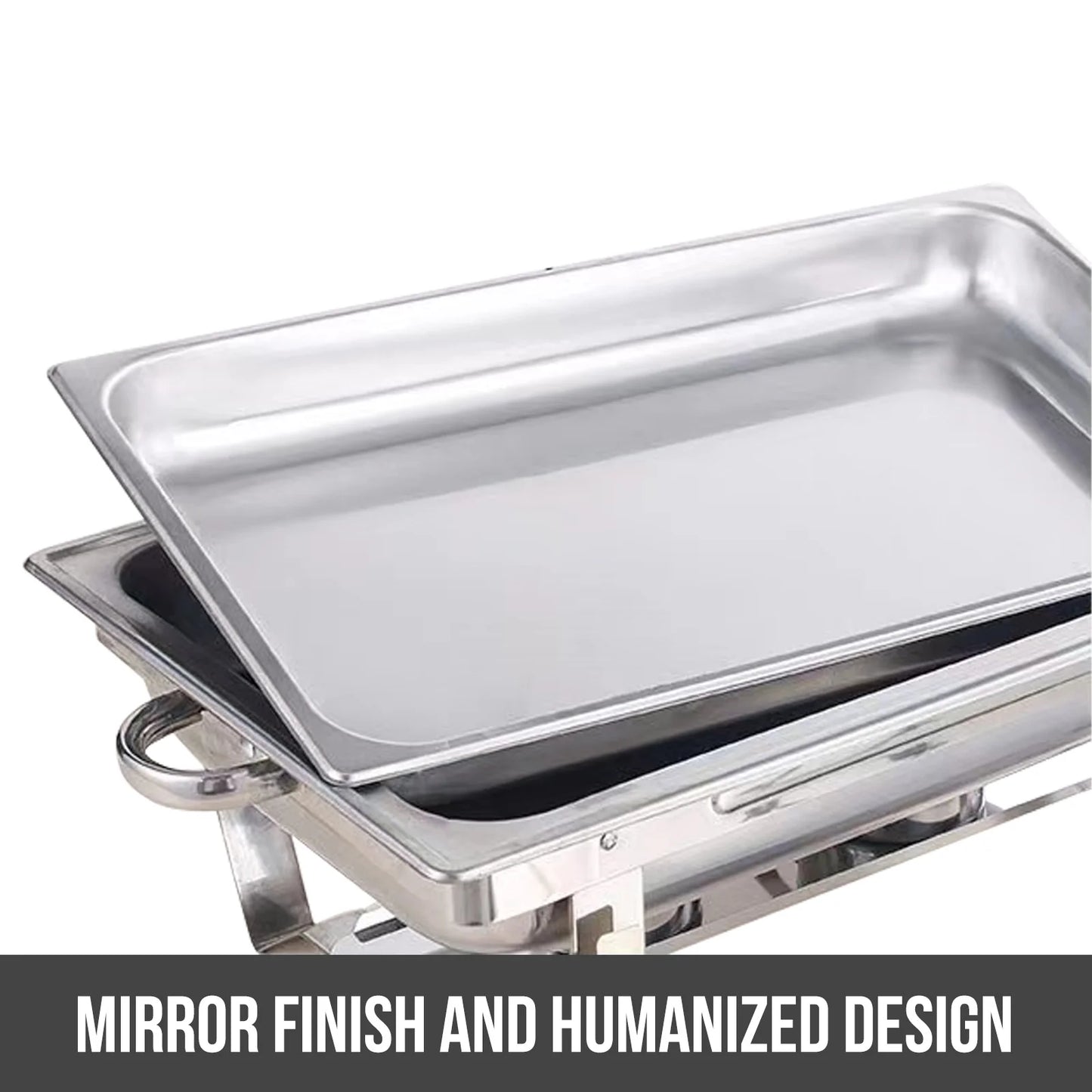 Chafing Dish Buffet Set 8QT Electric Stainless Steel 2/4/6Pack Full Size Pans Food Warmer