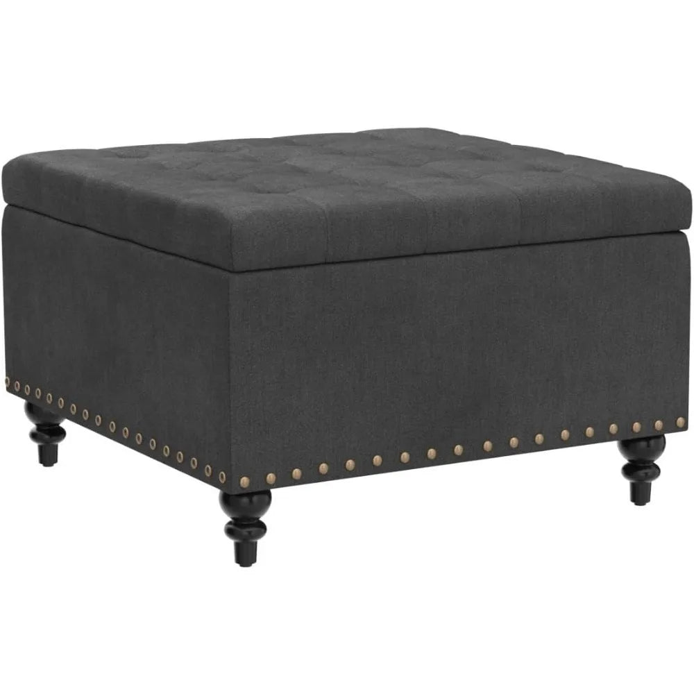 Square Storage Ottoman