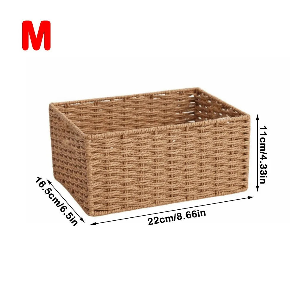 Handwoven Storage Basket – Reusable