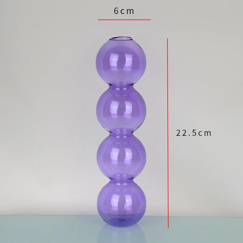 Nordic Glass Terrarium Vase for Plant & Flower Decor