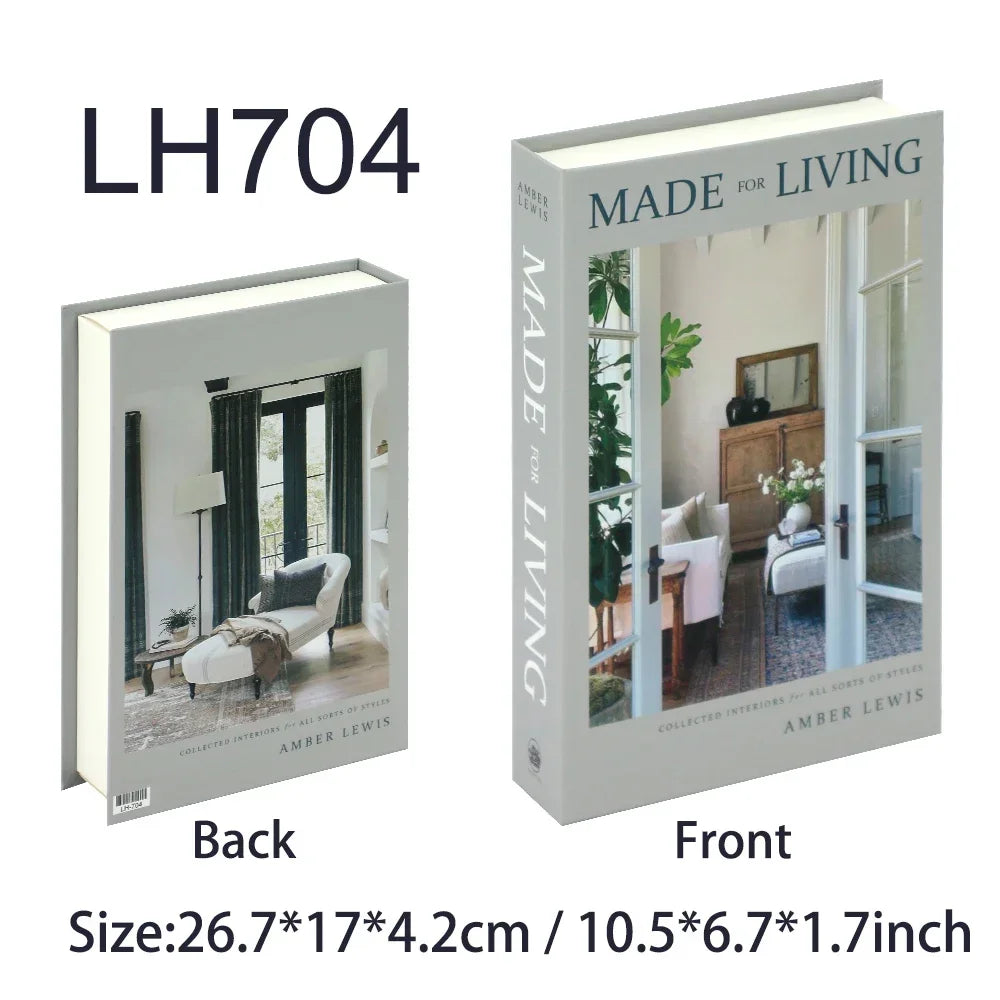 Faux Books for Decoration