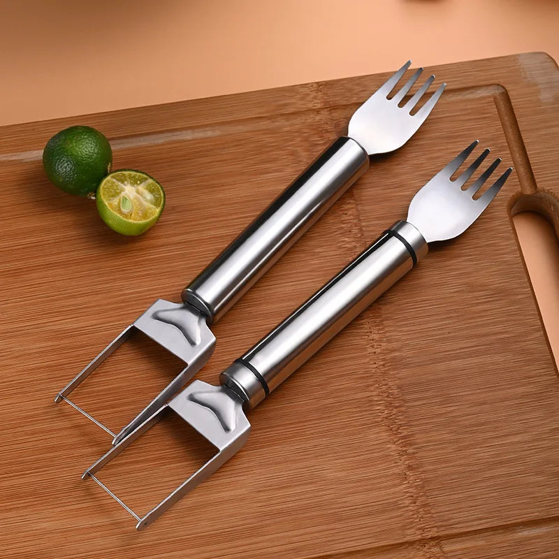Stainless Steel Watermelon Cutter – Multi‑Function Fruit Slicer, Digger & Salad Tool for Easy Prep